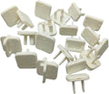 20PackWhite Outlet Covers with Hidden Pull Handle Baby Proofing Plug Covers 2-Prong and 3-Prong Electrical Outlet Cap, Safety Power Outlet Plug Covers,Protectors Kid Proof Outlet Cap