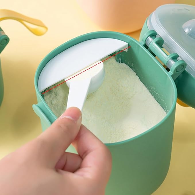 Toddmomy Milk Powder Box Milk Powder Container Holder Dispenser Holder Travel Food Container Dispenser Food