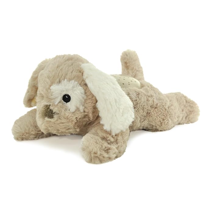Cloud b Calming Mini Nightlight Star Projector | Gentle Brightness | 3 Colors | 1 Constellation | Auto-Shutoff | Dream Buddies Patch The Puppy