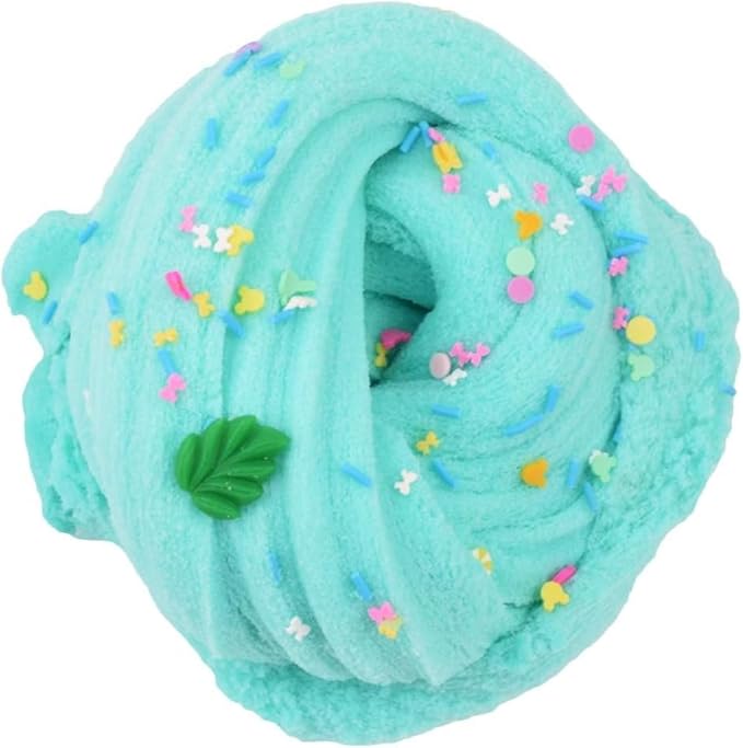 Cloud Slime Kit - 4 Pack Soft and Non-Sticky Slime, for Kids Party Favors, School Education and Stress Relief, Great Birthday Gifts for Girls and Boys