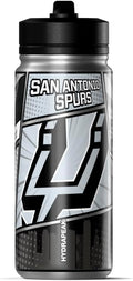 Hydrapeak x NBA San Antonio Spurs 20 oz Stainless Steel Water Bottle, Officially Licensed Double Wall Insulated Sports Bottle with Straw Lid, Reusable Leakproof Gift for Kids & Adults