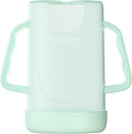 Momcozy Baby Pouch Holder No Squeeze, Baby Food & Juice Box Holder, Mess-Free, Easy Grip for Self-Feeding, BPA-Free & DEHP-Free, Must-Have for Babies, Green