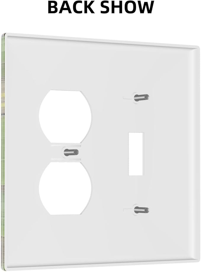 Wallplates Sunflowers Rustic Wood 1 Toggle 1 Duplex Switch Plate Electrical Gfci Faceplate Decorative Light Switch Covers For Farmhouse Cabin Decor