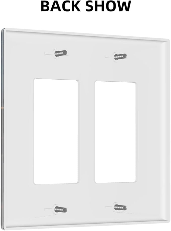 Decorative Art Light Switch Covers Butterflies from the Book 2 Gang Dual Rocker Outlet Switch plate Faceplate GFCI for Home Decor