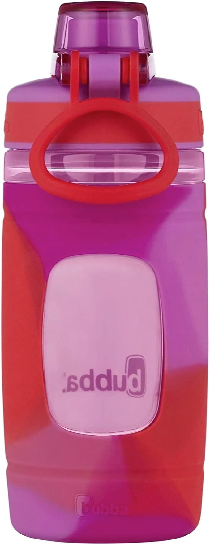 Bubba Flo Kids Water Bottle with Silicone Sleeve, 16oz., Watermelon and Wild Berry