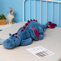 Weighted Dragon Stuffed Animal 10Lbs 43.3" Soft and Sturdy Weighted Stuffed Animals for Adults and Kids, Large Blue Stuffed Animal