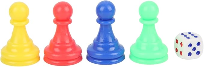 Flying Chess Ladder Board Game Set 2 in 1 Chess Board Games Toys for Kids Adults Entertainment Non Woven Fabric Foldable Lightweight Portable Travel Family Fun PP Material