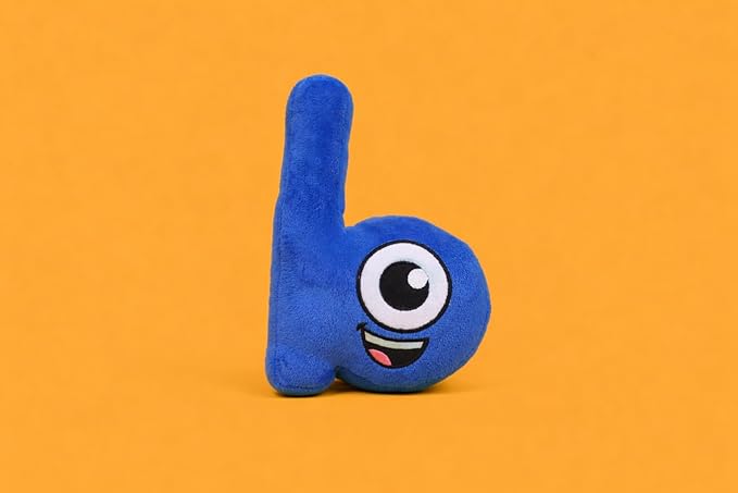 Alphabet Plush Toy Set for Kids - Stuffed Alphabet Letter Toys ABCD- Machine Washable - Perfect for ABCs Learning - Educational Preschoolers, Kids Ages 3, 4, 5 - Plush Toys