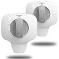 2-Pack Oven Lock Child Safety, Baby Proof Oven Lock with Heat-Resistant 3M Adhesive, No Drill Oven Door Lock for Toddler & Pet, Ideal for Oven Baby Proofing & Kitchen Child Proofing (White)