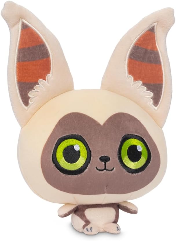 TeeTurtle Cloudheads Momo Plush - 5-Inch Official Avatar the Last Airbender Stuffed Animal with Embroidered Details - Soft Cuddly Plush Toys for Kids, Teens, and Adults
