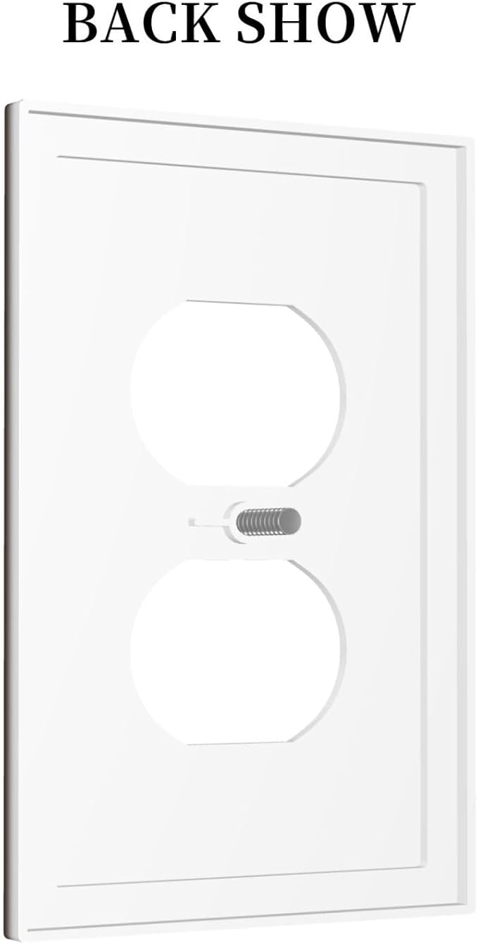 Decorative Thick Brown 1 Gang Duplex Wall Plate Receptacle Outlet Covers, Decorative Matte Frosted Coffee Brown Dual Device Device Light Switch Faceplate Cover