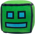 4.7” Cube Plush Toy Stuffed Plushie Doll Small Pillow Pendant Game Cute Fans Collection Birthday Gift (Green)