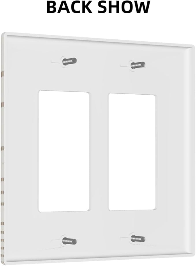 Decorative Outlet Covers Midcentury Golden Sun Minimalism Sunrise 2 Gang Wall Plate Double Rocker Decora Light Switch Cover Plate Jumbo Dual Electrical GFCI Switch Plate Cover