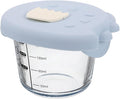 Toyvian Baby Glass Dessert Cups With Lid, Food Storage Bowl Kids Heated Glass Soup Container