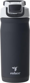 Reduce Hydrate Pro Kids 14oz Stainless Steel Insulated Water Bottle w/Straw – Spill Proof Tumbler for Kids – 30 Hour Cold Retention – Dishwasher Safe Leak-Proof Design - Moon Rock