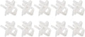 MECCANIXITY 10 Pack Outlet Covers Proofing, Plug Covers Easy Installation Electric Plug Protectors Safety Socket Cover Plugs Protector White