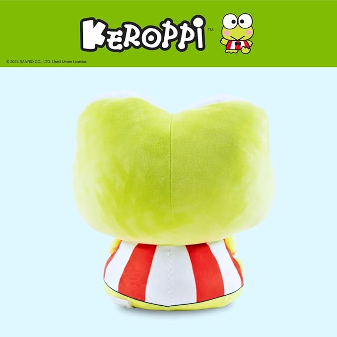 Franco Calm Keroppi Bedding Super Soft Plush Calming 3Lb Weighted Cuddle Pillow Buddy, Comfort Pillow, (Officially Licensed Product)