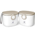 Termichy Baby Formula Dispenser, Portable Formula Dispenser Container with Scoop and Carry Handle for Travel Outdoor Activities for Baby Infant, 500ml 2Pack