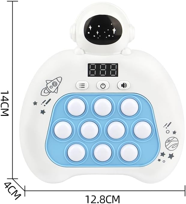 Fidget Toys for Kids, Handheld Puzzle Game with LED Screen & Multiplayer Mode, Sensory Toys for 3-12 Year Old Girls Boys, Fun Battle Gifts for Friends（Christmas）