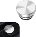 WZP Cigarette Lighter Plug Cover, Aluminum Cigarette Lighter Socket Cover Cap, Dustproof Waterproof Plug Covers Replacement, Universal for Car Power Port Outlet with Standard 12V Power Source (Silver)