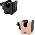 Accmor Stroller Cup Holder with Phone Holder, Bike Cup Holder, Universal Cup Holder for Uppababy Nuna Doona Strollers, 2-in-1 Cup Phone Holder for Stroller Bike Accessory