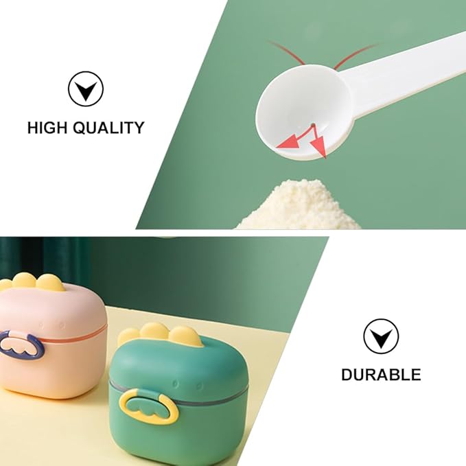 Toddmomy Milk Powder Box Milk Powder Container Holder Dispenser Holder Travel Food Container Dispenser Food