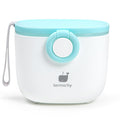 Termichy Baby Formula Dispenser, Portable Milk Powder Dispenser Container with Carry Handle and Scoop for Travel Outdoor Activities with Baby Infant, 8.8OZ, 0.55LB, 250g, 500ml (Baby Blue)