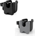 Accmor Stroller Cup Holder with Phone Holder, Bike Cup Holder, Universal Cup Holder for Uppababy Nuna Doona Strollers, 2-in-1 Cup Phone Holder for Stroller Bike Accessory