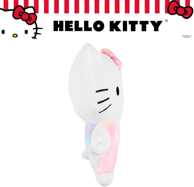 Hello Kitty 50th Bedding Super Soft Cozy Decorative Cuddle Pillow, (Officially Licensed Product) By Franco Collectibles