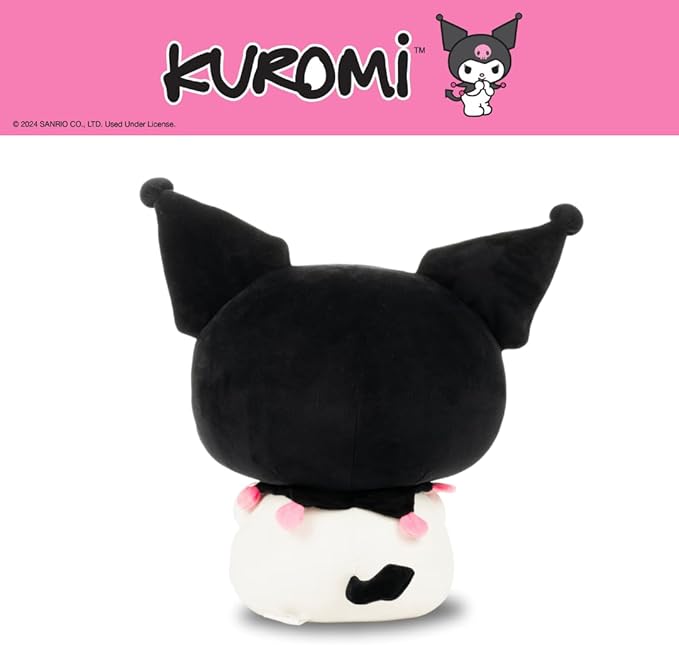 Franco Calm Kuromi Bedding Super Soft Plush Calming 3Lb Weighted Cuddle Pillow Buddy, Comfort Pillow, (Officially Licensed Product)