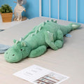5Lbs Weighted Dragon Stuffed Animal 35.4", Soft and Sturdy Weighted Pillow Plush for Kids and Adults, Medium Green Dragon Stuffed Animal