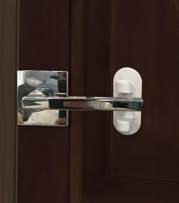 Door Lever Lock Child Proof Doors & Handles, Adhesives - Child Safety By Tuut (6 Pack)