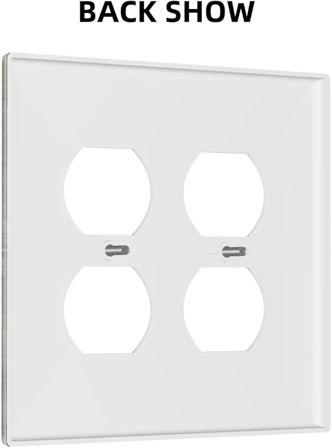 Decorative Light Switch Cover Plate Tan Brown Rustic Abstract Wood Vintage Wooden 2 Gang Decorative Switch Plates 1 Toggle Duplex Combo Outlet Covers GFCI Plug Covers Wallplates for Farmhouse Home