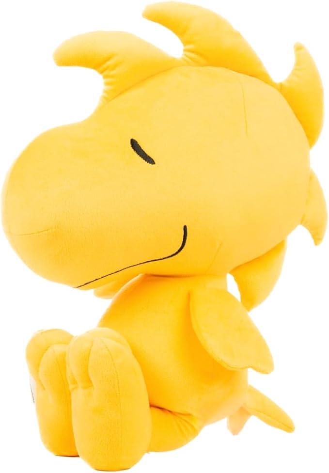 Peanuts Woodstock Plush Cuddly Cuddle Pillow, Super Soft & Cozy, 19" Tall, (Officially Licensed Product) by Franco Collectibles