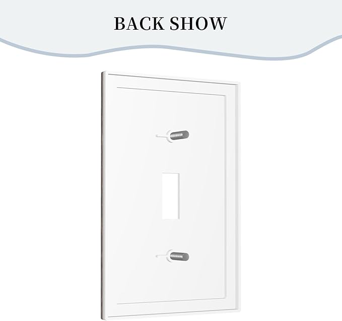 Light Switch Cover Plate Rustic Brown Wood Plank Retro Wooden Board 1 Gang Wall Plate Cover Single Toggle Outlet Covers Decorative Switch Plate Covers Electrical Faceplate for Farmhouse Home
