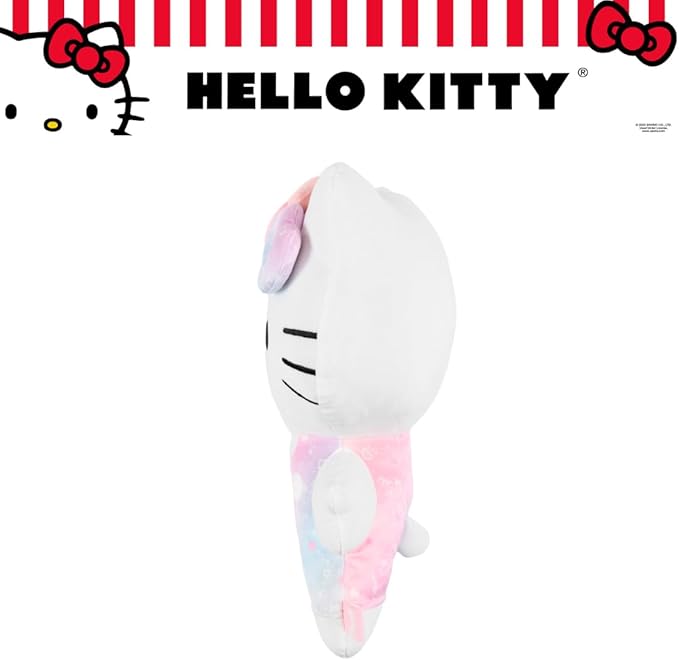 Hello Kitty 50th Bedding Super Soft Cozy Decorative Cuddle Pillow, (Officially Licensed Product) By Franco Collectibles