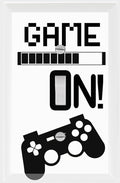 Cool Light Switch Plate Cover Video Gamer Room Decor Novelty Wall Gaming Gift Decorative Fun Teen Boy Man Cave Game Controller Graphics Bedroom (GAME ON!)