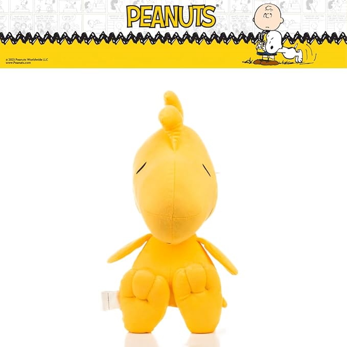 Peanuts Woodstock Plush Cuddly Cuddle Pillow, Super Soft & Cozy, 19" Tall, (Officially Licensed Product) by Franco Collectibles