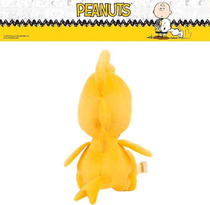 Peanuts Woodstock Plush Cuddly Cuddle Pillow, Super Soft & Cozy, 19" Tall, (Officially Licensed Product) by Franco Collectibles