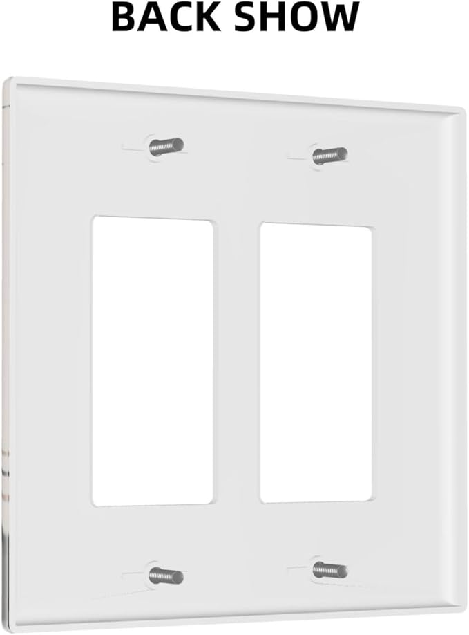 Decorative Outlet Covers Mid Century Gold Sun Minimalist Arch Line Castle 2 Gang Wall Plate Double Rocker Switch Light Switch Plate Covers Jumbo Dual Electrical GFCI Switch Cover Plate