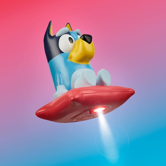 Goglow Bedtime Handy Bluey Nightlight, 2-in-1 Interactive Toddler Light & Flashlight with Auto-Off Timer, Soothing Night Light for Kids of Ages 2+