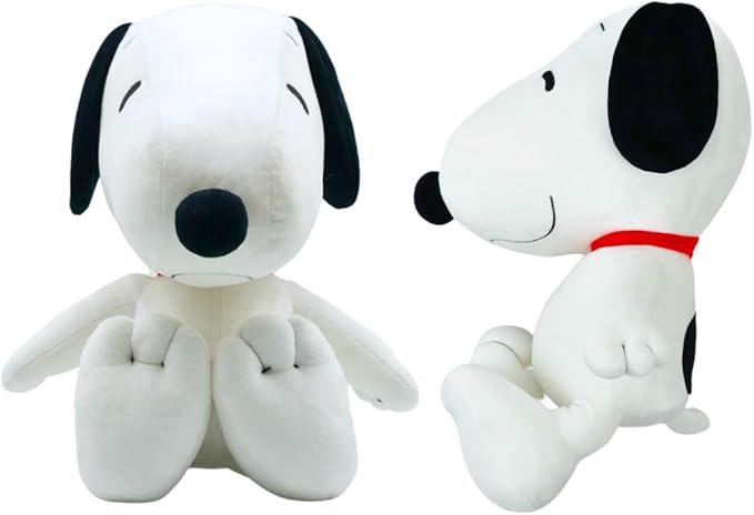 Peanuts Snoopy Plush Cuddly Cuddle Pillow, Super Soft & Cozy, 19" Tall, (Officially Licensed Product) by Franco Collectibles