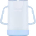 Momcozy Baby Pouch Holder No Squeeze, Baby Food & Juice Box Holder, Mess-Free, Easy Grip for Self-Feeding, BPA-Free & DEHP-Free, Must-Have for Babies, Blue