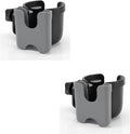 Accmor Stroller Cup Holder with Phone Holder, Bike Cup Holder, Universal Cup Holder for Uppababy Nuna Doona Strollers, 2-in-1 Cup Phone Holder for Stroller Bike Accessory