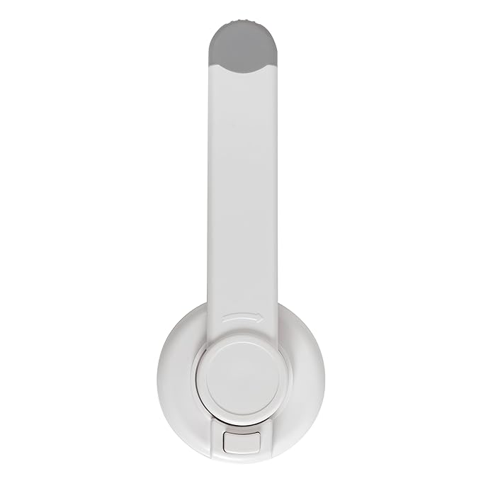 Nuby Child Safety Toilet Lock - Toilet Lid Lock for Baby Proofing - Easy One-Hand Operation - Simple Installation - Fits Most Seats