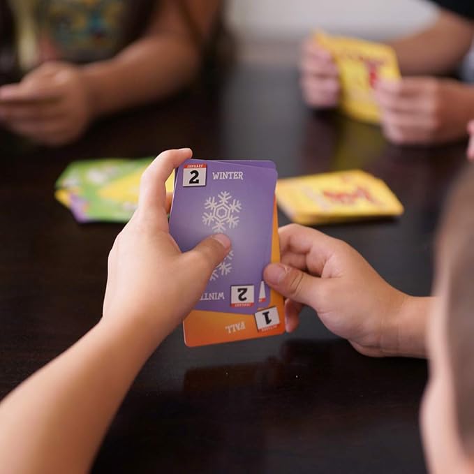 Continuum Games Crazy 8s with Important Dates Card Game - Kids Age 4 and Up