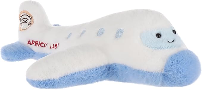 Apricot Lamb Comfort Plane Stuffed Animals for Kids, Soft Cute Plush Toys for Baby Girl and Boy, Fluffy Comfort Plane