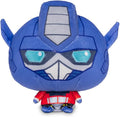 TeeTurtle Cloudheads Optimus Prime Plush - 5-Inch Official Transformers Stuffed Animal with Embroidered Details - Soft Cuddly Plush Toys for Kids, Teens, and Adults