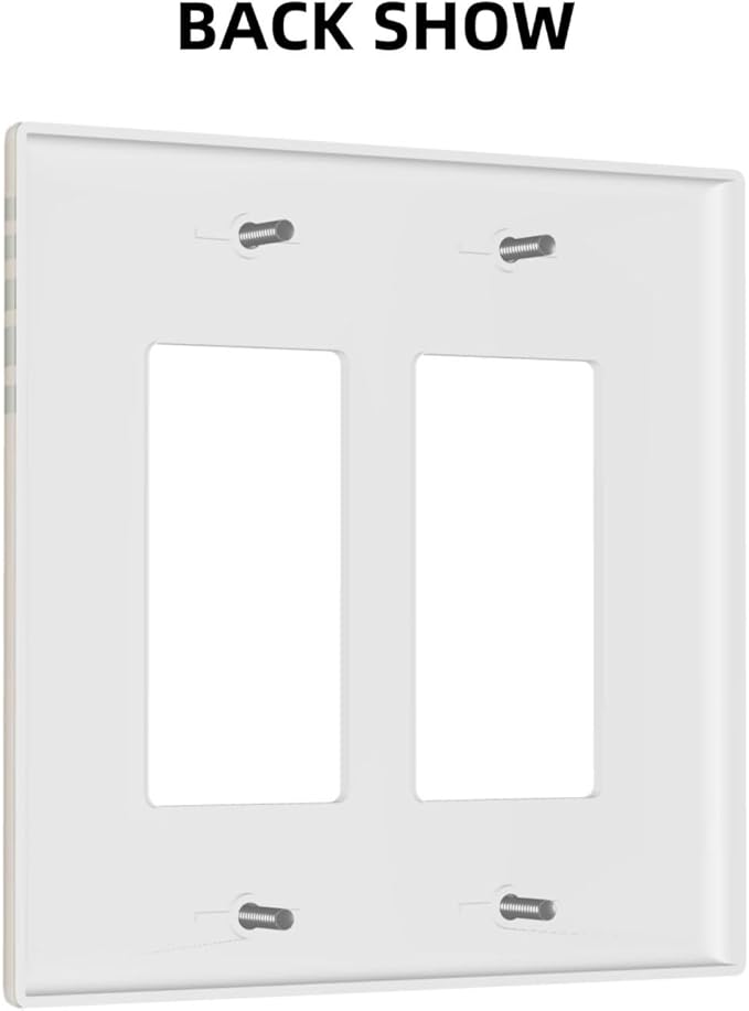 Outlet Covers Vintage Boho Sun Leaf 1 Gang Duplex Light Switch Cover Plate Decorative Wall Plates Electrical Switchplate Receptacle for Bathroom Bedroom Decor（2 Pack）