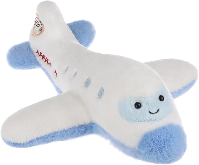 Apricot Lamb Comfort Plane Stuffed Animals for Kids, Soft Cute Plush Toys for Baby Girl and Boy, Fluffy Comfort Plane